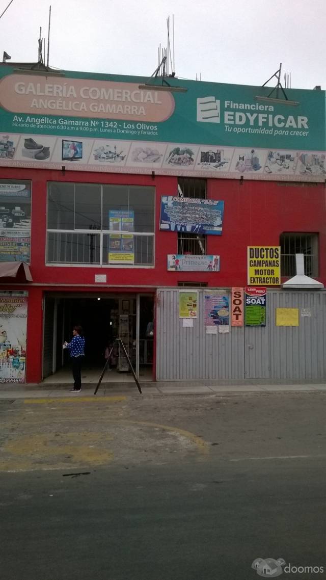 Alquiler de local comercial en Galería Angélica Gamarra