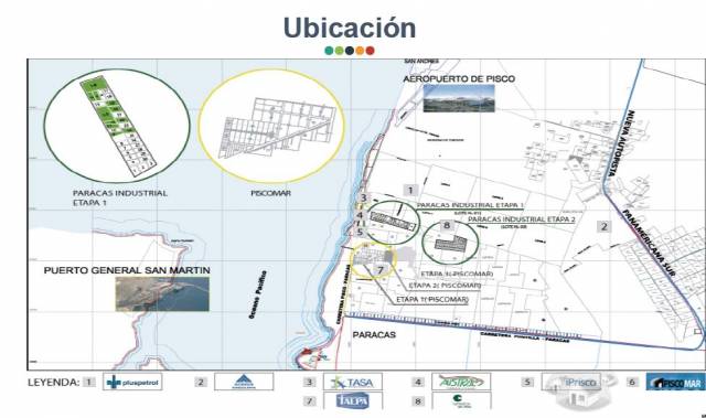 LOTES INDUSTRIALES PARACAS - OCASIÓN HUB COMERCIAL EXPORTADOR, PISCO