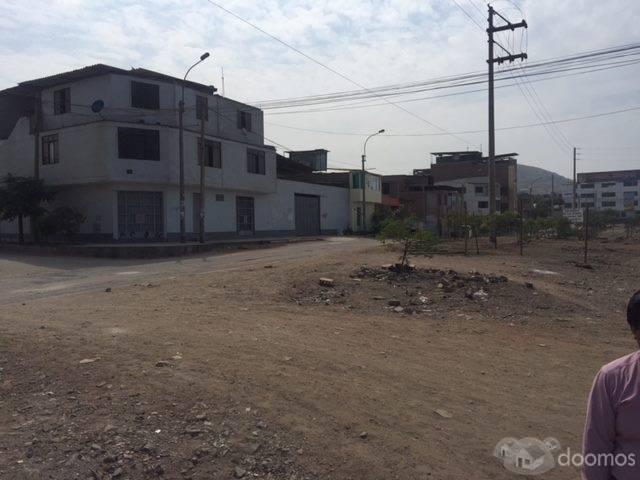 VENDO TERRENO COMERCIAL PLANO en VILLA MARIA DEL TRIUNFO - INVERSIONES DIVERSAS