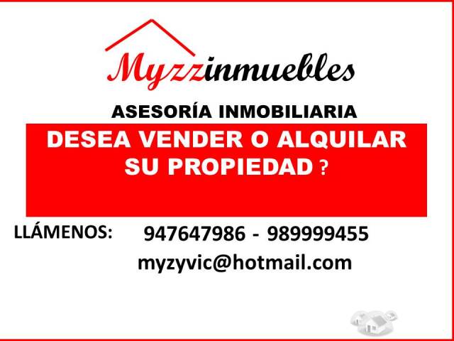 REQUIERE ALQUILAR SU PROPIEDAD (CASA DEPTO TERRENO LOCAL OFICINA)