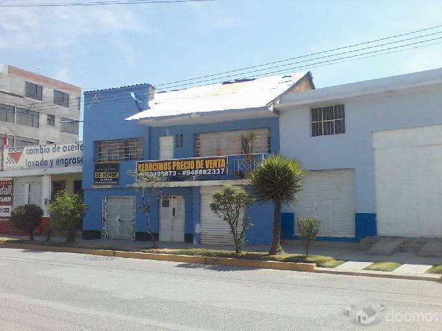 Venta de Propiedad como Terreno.  AV. PRINCIPAL CALMELL DEL SOLAR SAN CARLOS HUANCAYO.