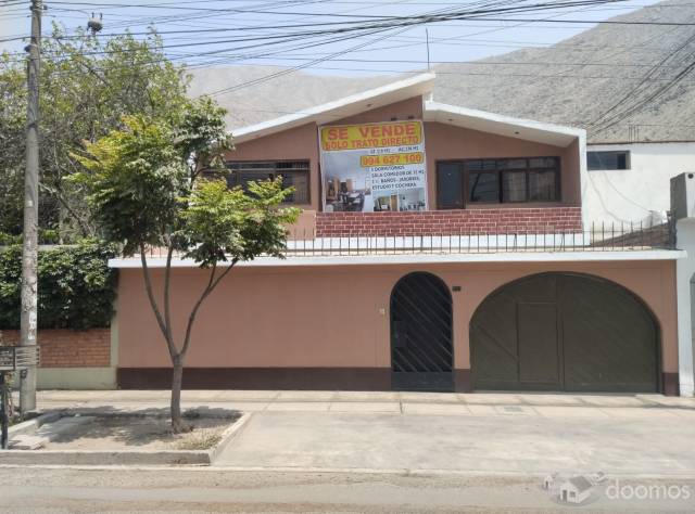 Hermosa Casa de 2 pisos en Chaclacayo en la misma Carretera Central