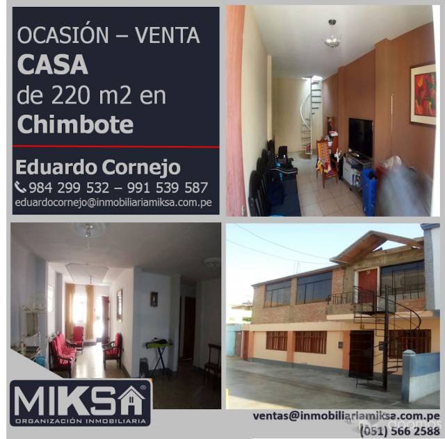 PRECIO DE OCASIÓN ! CASA EN CHIMBOTE