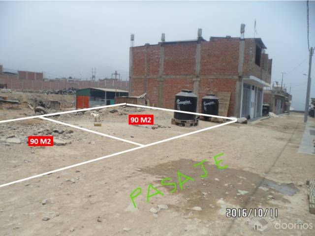 LOTE DE 90 M2 EN JICAMARCA ANEXO 22