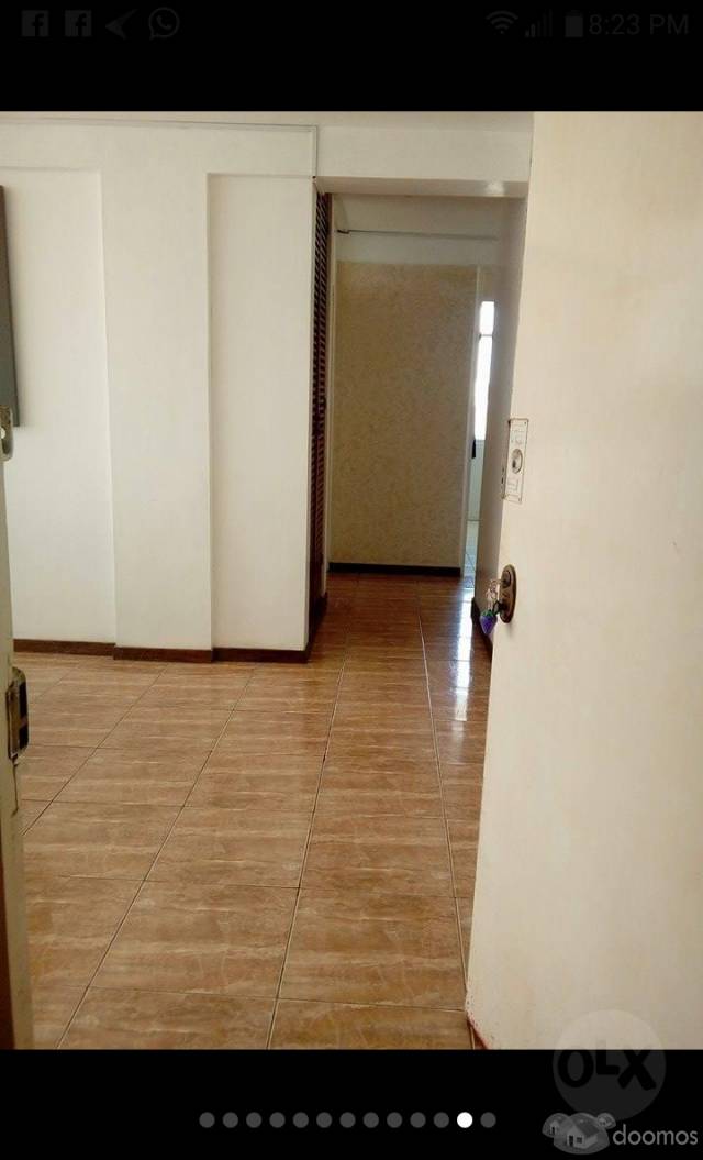 ALQUILO DEPARTAMENTO SEMI AMOBLADO EN PIMENTEL EN SEGUNDO MALECÓN /TERCER PISO