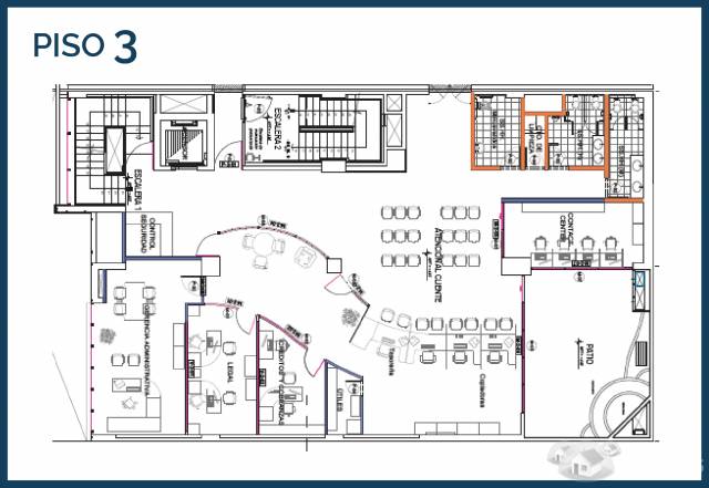 Alquiler de Oficinas en Miraflores, Desde 220m2 Hasta 1900m2.