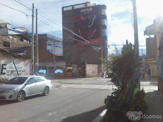 TERRENO EN VENTA ESQUINA CERCA A PLAZA VEA.  Jirón Huancas y Puno a 5 minutos del centro de Huancayo.