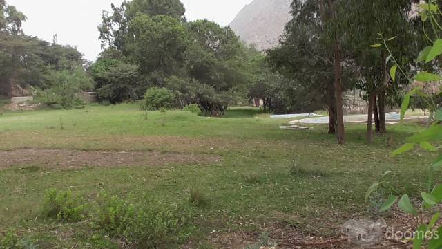 SE VENDE TERRENO DE 8700 M2 A MEDIA CDRA. DE CARRETERA CENTRAL