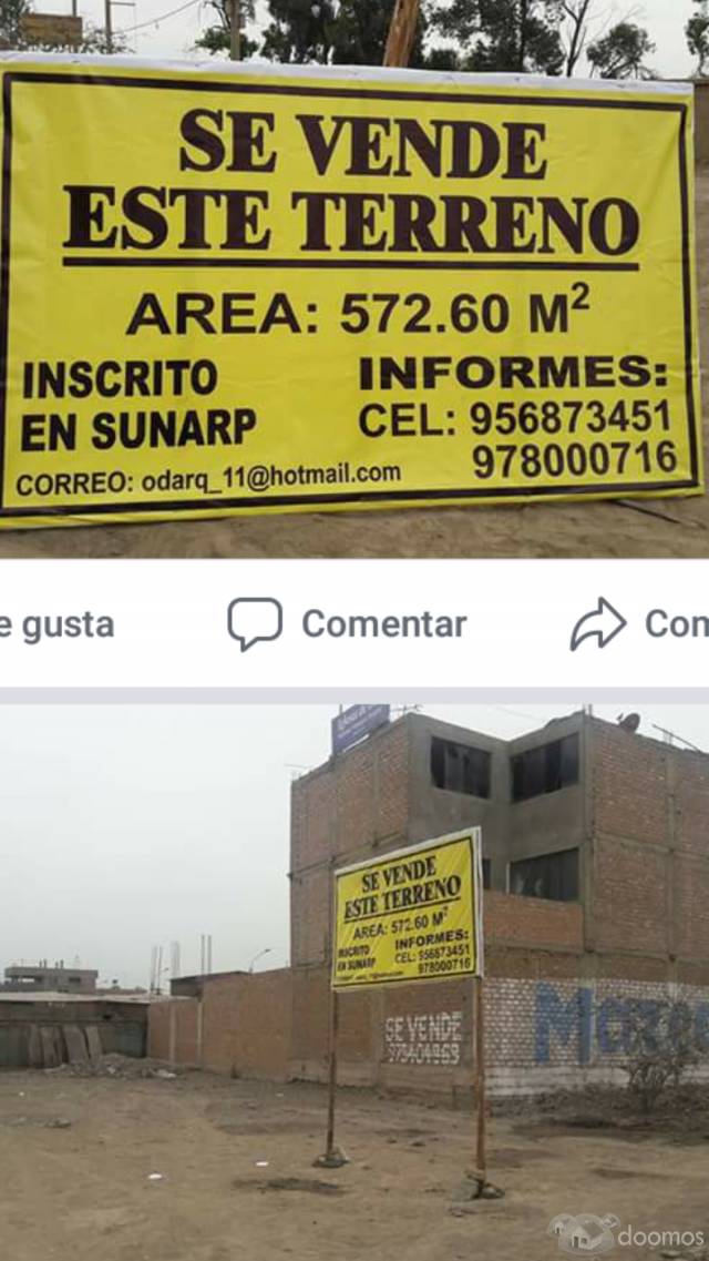 VENDO TERRENO