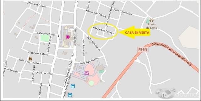 Vendo Casa en Moyobamba de 179m2 cerca al Campo Ferial Ayaimama