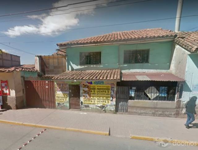 VENDO CASA COMO TERRENO ZONA COMERCIAL WANCHAQ