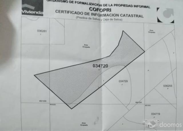 Vendo Terreno Rural en Oxapampa