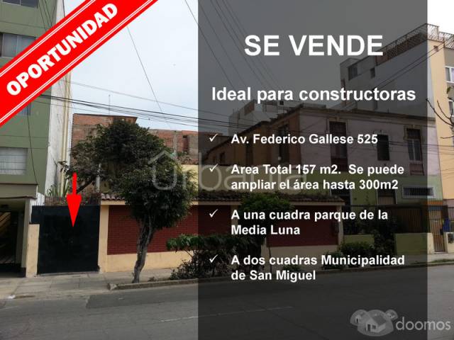 VENTA DE TERRENO EN SAN MIGUEL