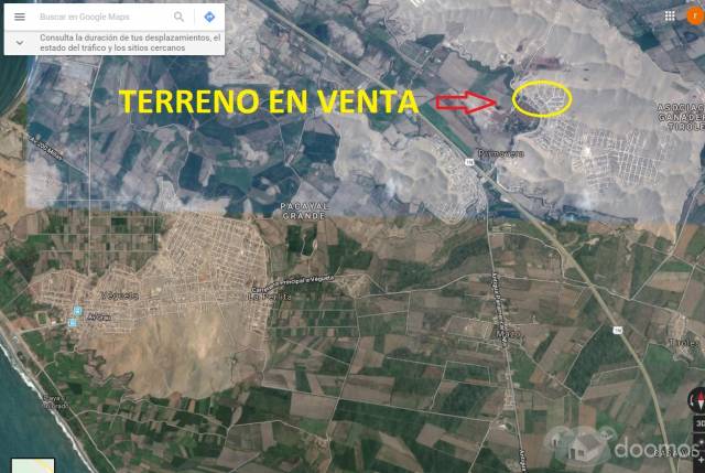 SE VENDE TERRENO 160 M2 - HUACHO VEGUETA - S/. 12000 SOLES