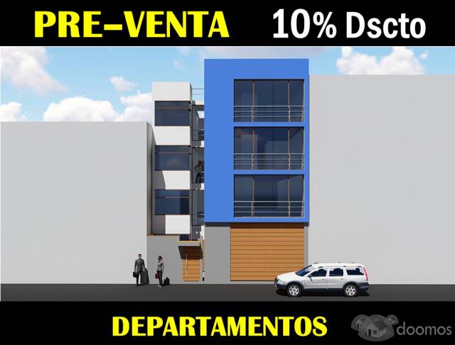 Departamentos PRE-VENTA 10% de DSCTO cerca a REAL PLAZA PURUCHUCO entre Av. PROLG. JAVIER PRADO y AV. SEPARADORA INDUSTRIAL