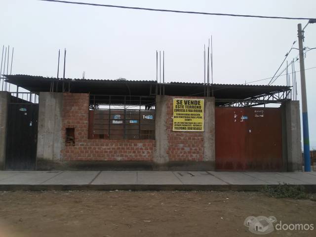 PRECIO A TRATAR TERRENO SEMI-CONSTRUIDO en Ventanilla, Pachacutec, en avenida, especial para local comercial o vivienda.