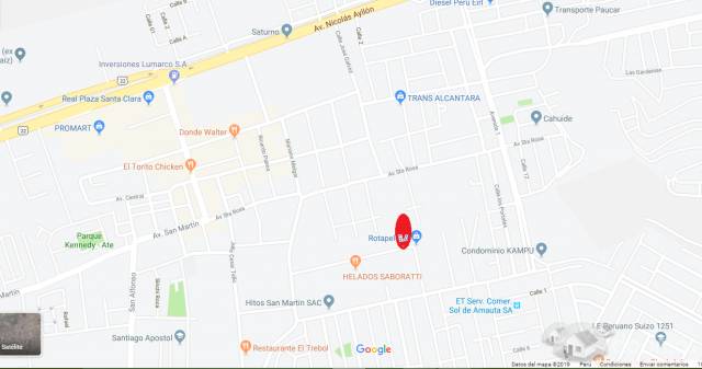 VENTA DE TERRENO EN ZONA ESTRATÉGICA PARA PROYECTO COMERCIAL