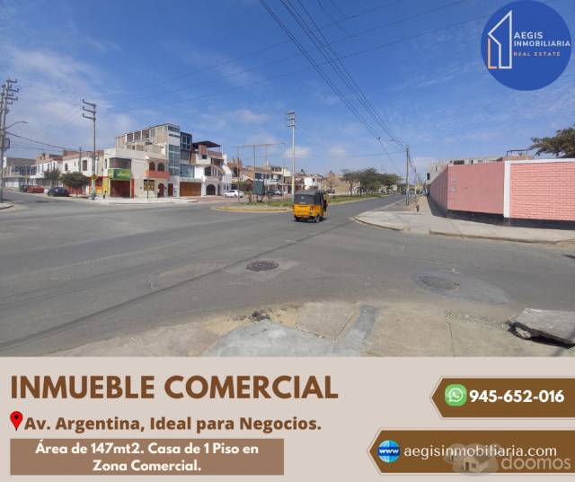 VENDO CASA EN AVENIDA ARGENTINA-NUEVO CHIMBOTE