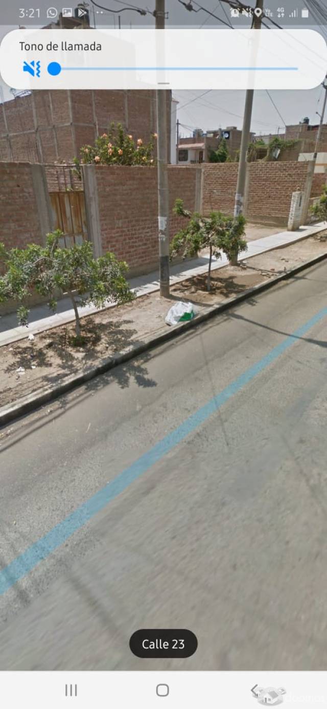 Vendo terreno cercado