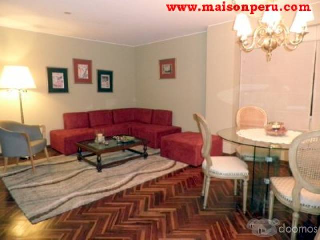 Dpto. Céntrico Amoblado 2 Dorm. Miraflores (Ref: 425)