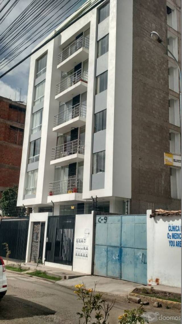 EN VENTA DEPARTAMENTO AMOBLADO EN RESIDENCIAL HUANCARO