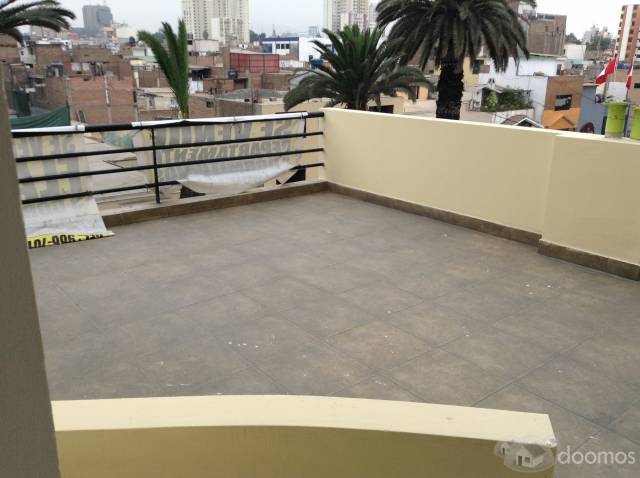 Vendo departamento en Jesus Maria, 2 cuartos con terraza