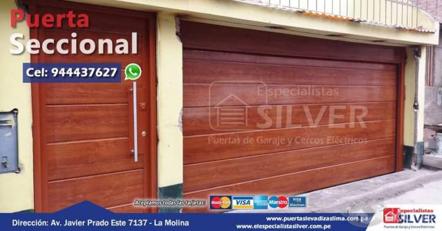 PUERTAS LEVADIZAS, SECCIONALES ESPECIALISTAS SILVER