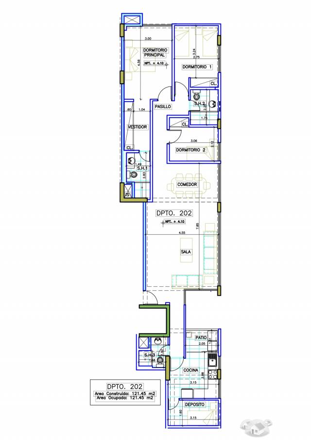 Proyecto Departamentos Estreno En Chacarilla San Borja