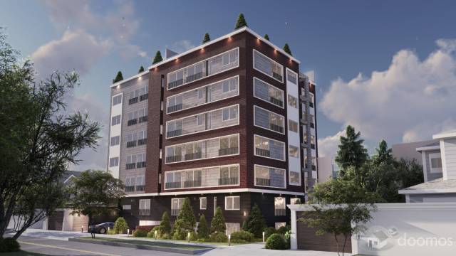 VENTA DE  DEPARTAMENTOS EN PROYECTO FTE A PARQUE EN SAN BORJA ENTREGA 2022
