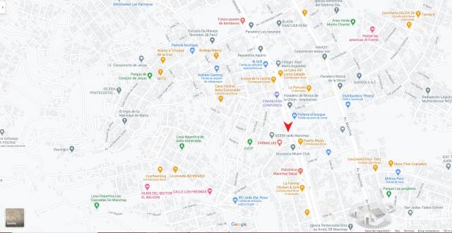 VENTA DE TERRENO DOBLE FRENTE EN MANCHAY – PACHACAMAC, UBICADO  AV. VICTOR MALASQUEZ