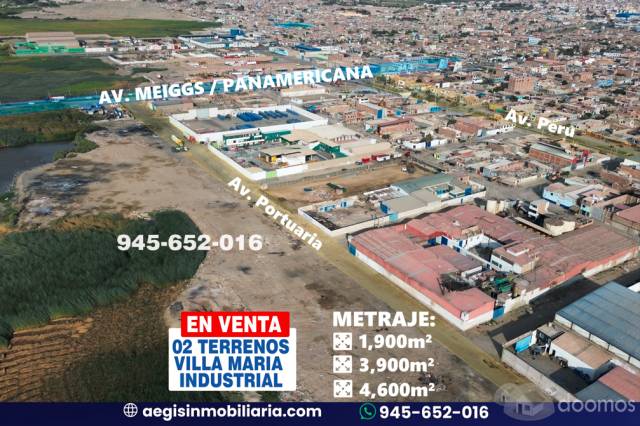 VENDO TERRENO INDUSTRIAL NUEVO CHIMBOTE